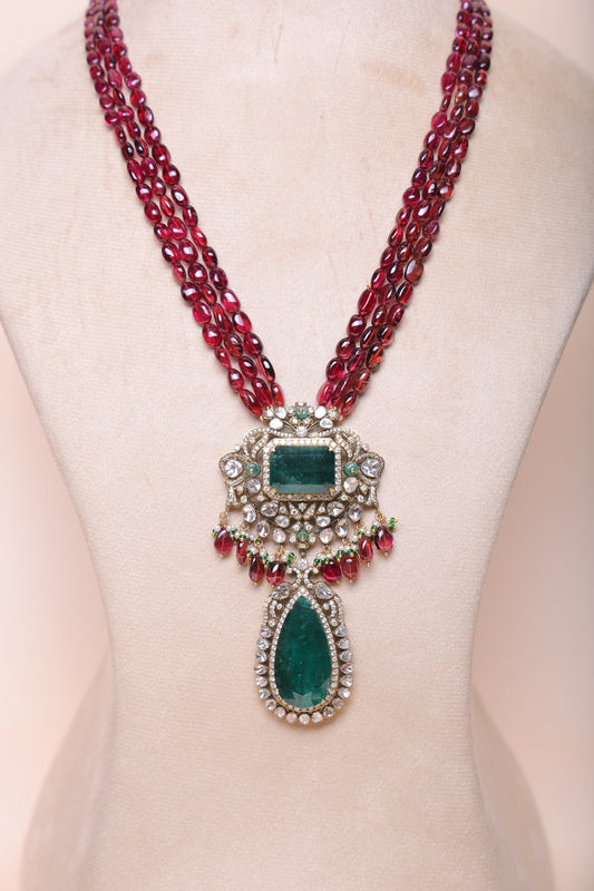 Rani Emerald Necklace