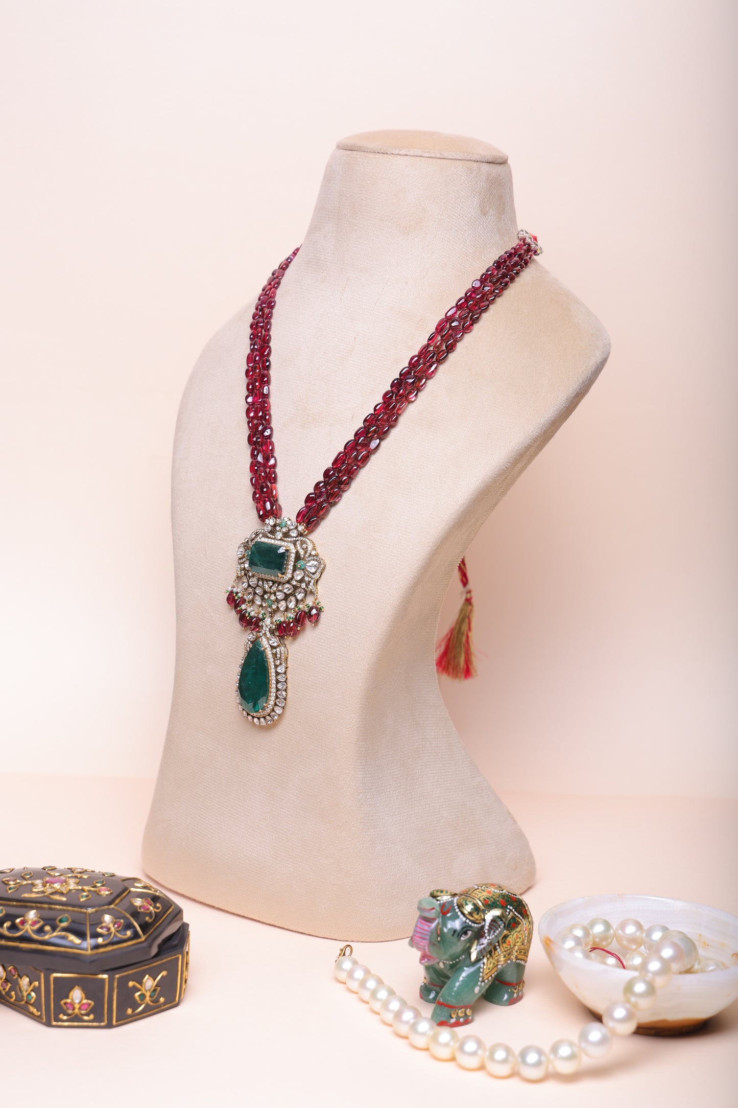 Rani Emerald Necklace