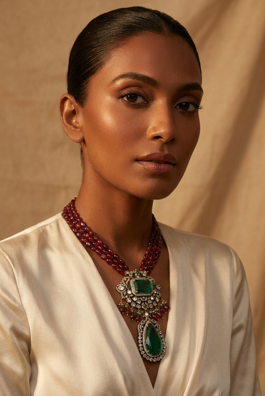 Rani Emerald Necklace