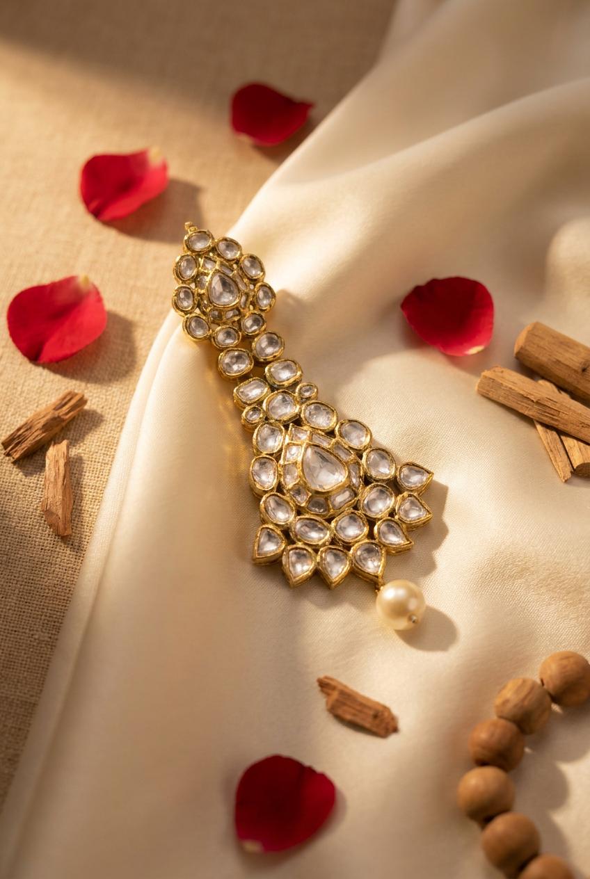 Big Polki Earrings