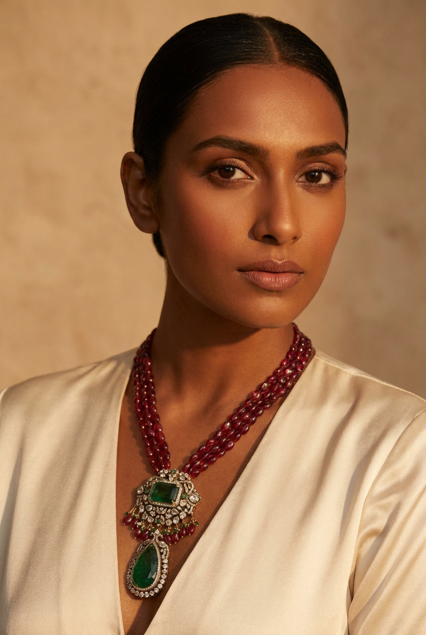 Rani Emerald Necklace