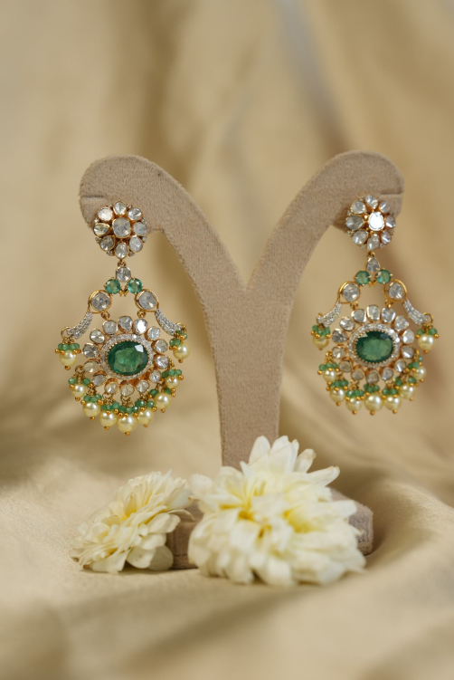 Emerald Earrings