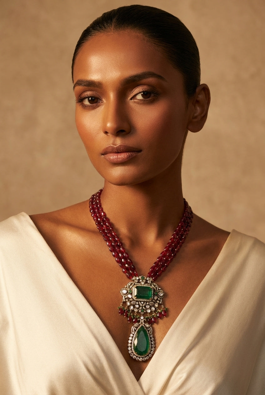 Rani Emerald Necklace