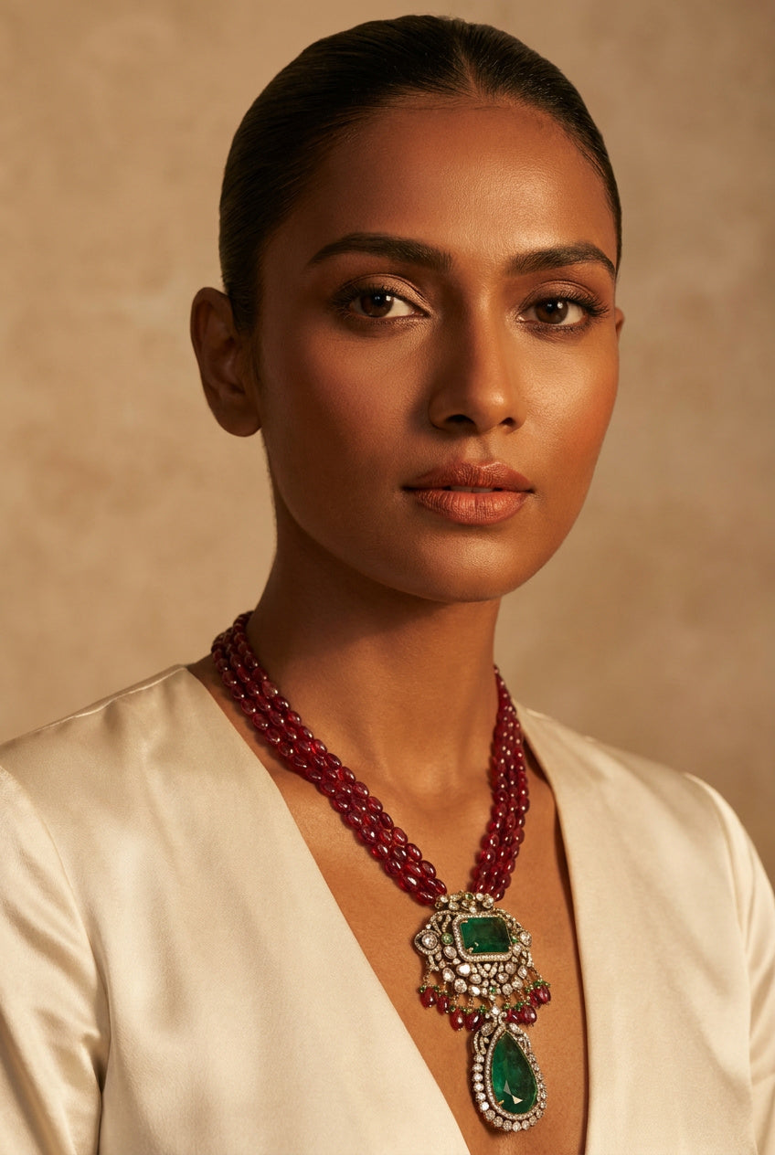 Rani Emerald Necklace